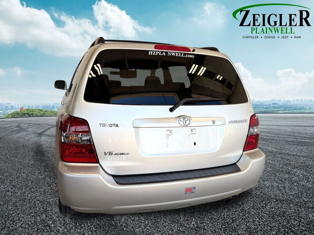 2006 Toyota Highlander V6 Sunroof
