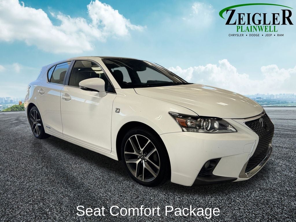 2016 Lexus CT 200h F Sport Premium Package for Navigation