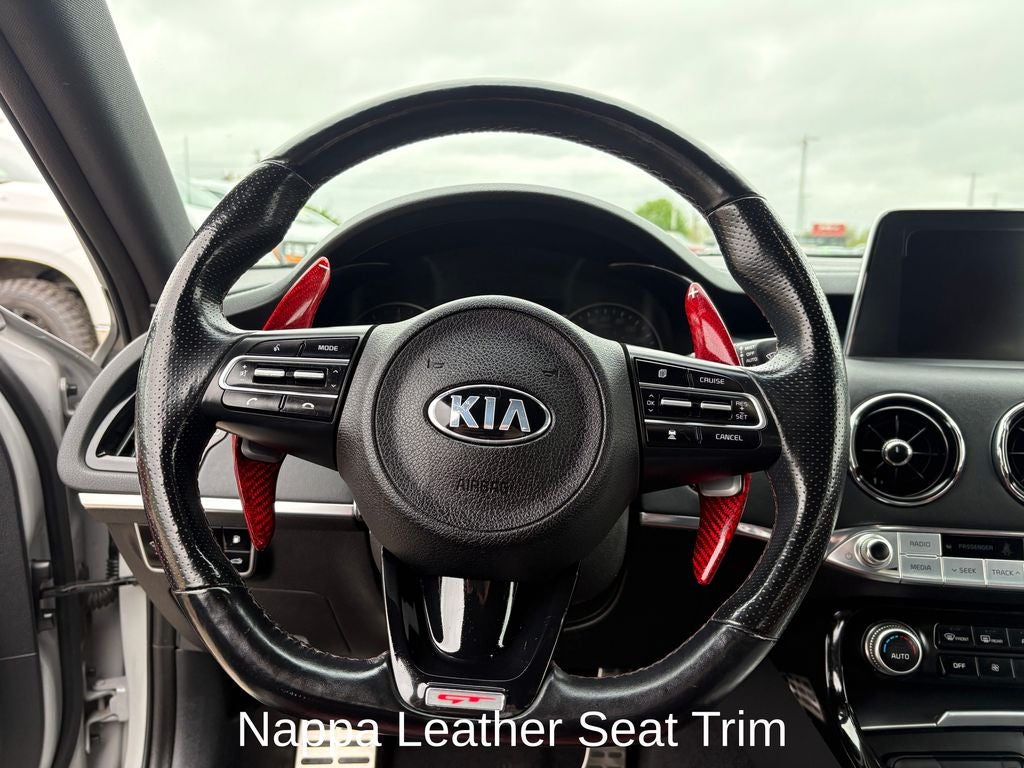 2019 Kia Stinger GT2 Red Interior Color Package