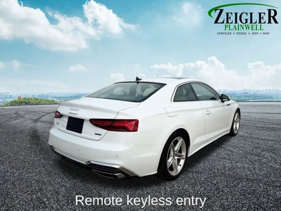 2021 Audi A5 45 S line Premium Plus Power moonroof