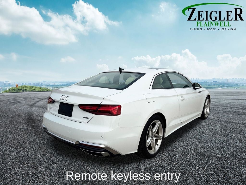 2021 Audi A5 45 S line Premium Plus Power moonroof