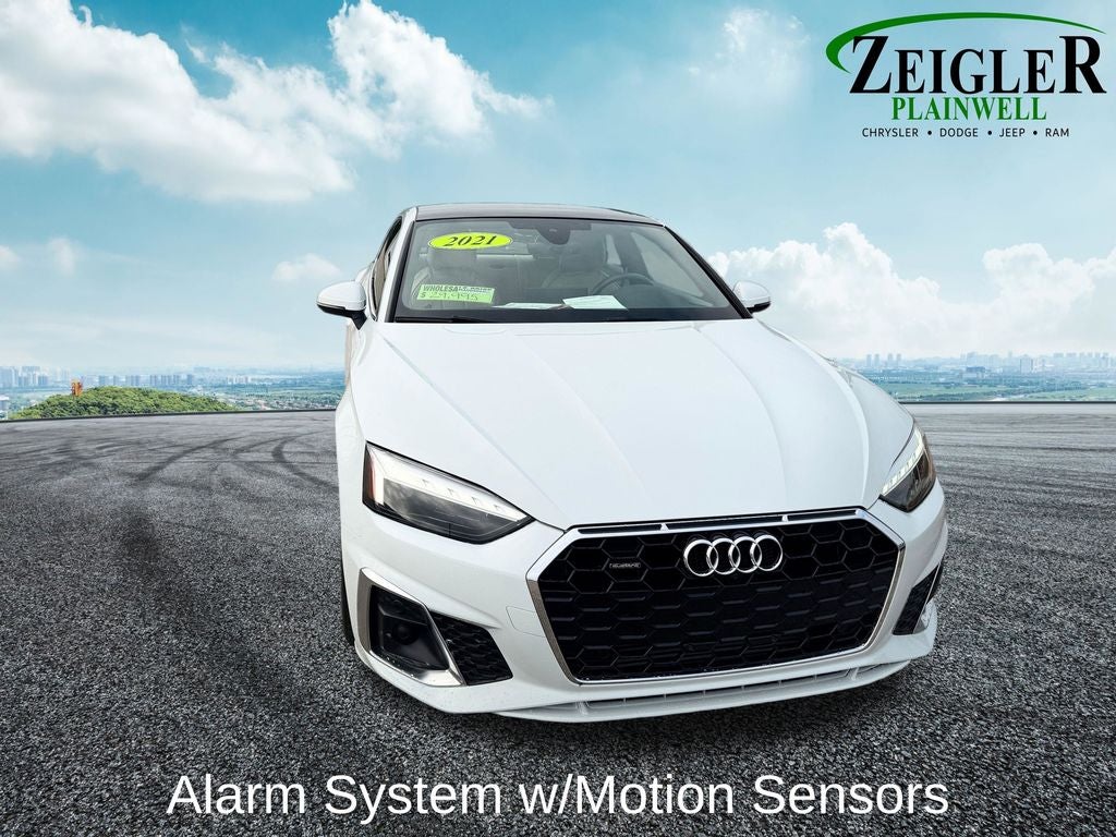 2021 Audi A5 45 S line Premium Plus Power moonroof