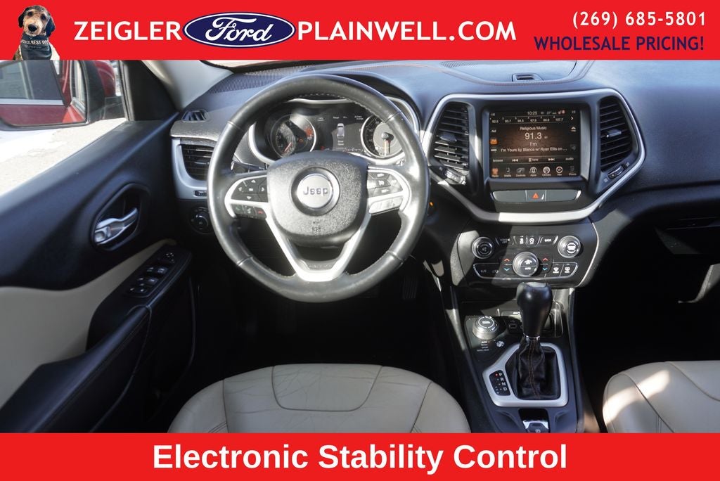 2016 Jeep Cherokee Limited 4x4 Navigation Leather V6
