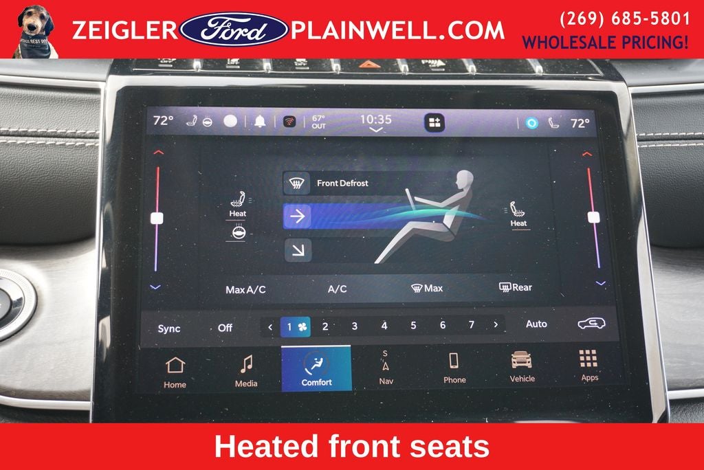 2023 Jeep Grand Cherokee Limited 4x4 Navigation Heated Leather & Steering Rear Came