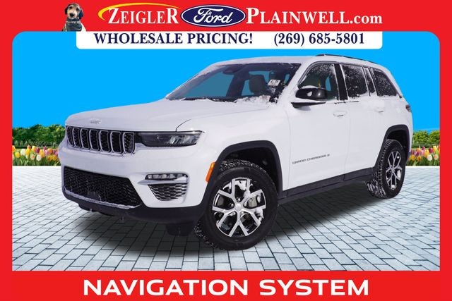 2024 Jeep Grand Cherokee Limited 4x4 Heated Leather Navigation Rear Camera