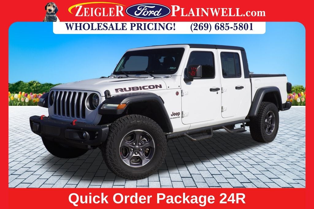 2020 Jeep Gladiator Rubicon V6 Navigation w/8.4" Display Keyless Entry Safety