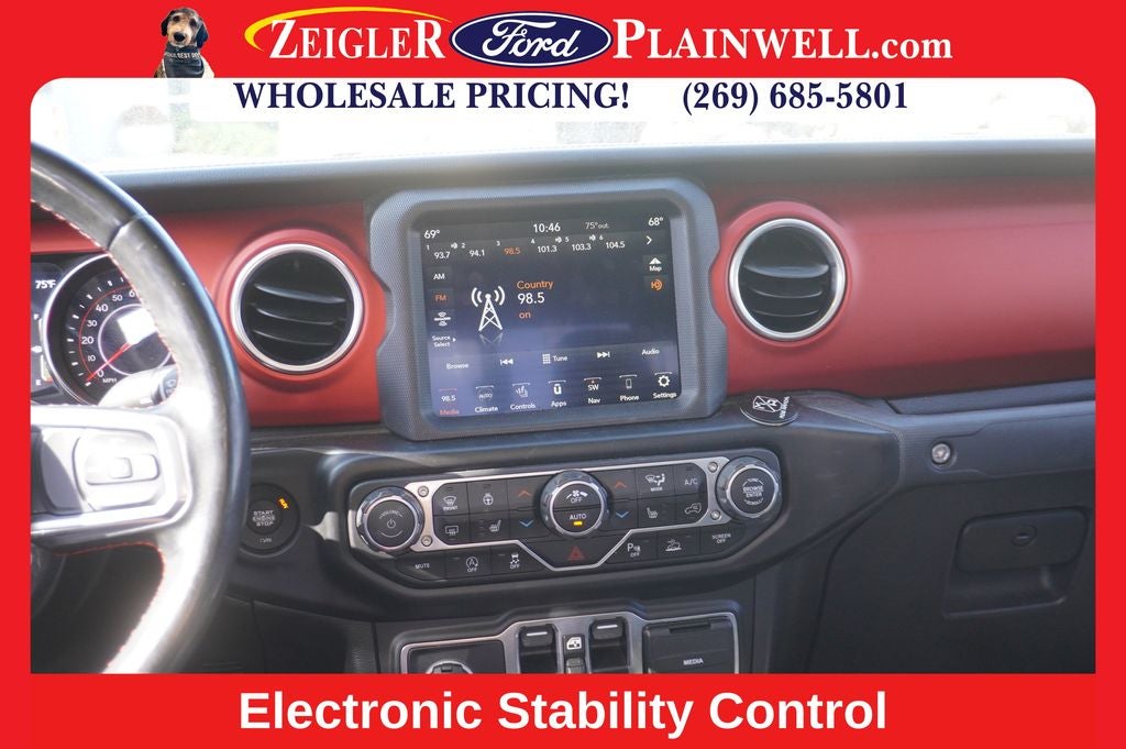 2020 Jeep Gladiator Rubicon V6 Navigation w/8.4" Display Keyless Entry Safety