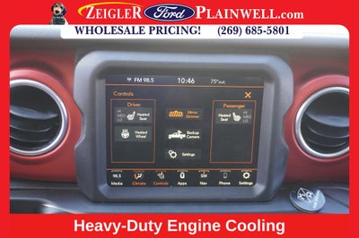 2020 Jeep Gladiator Rubicon V6 Navigation w/8.4" Display Keyless Entry Safety