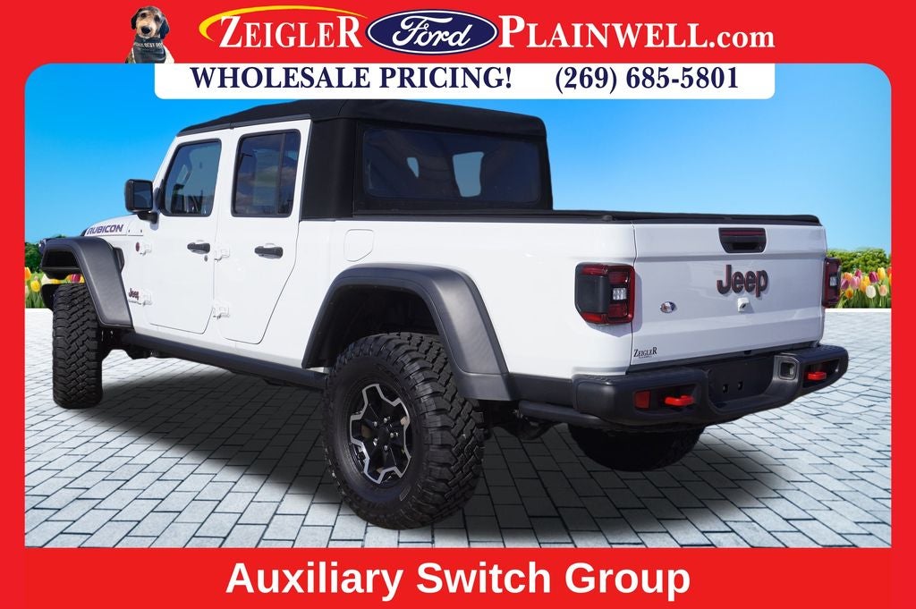 2021 Jeep Gladiator Rubicon 3.6 L V6 Sunrider Top Alpine Audio Rear
