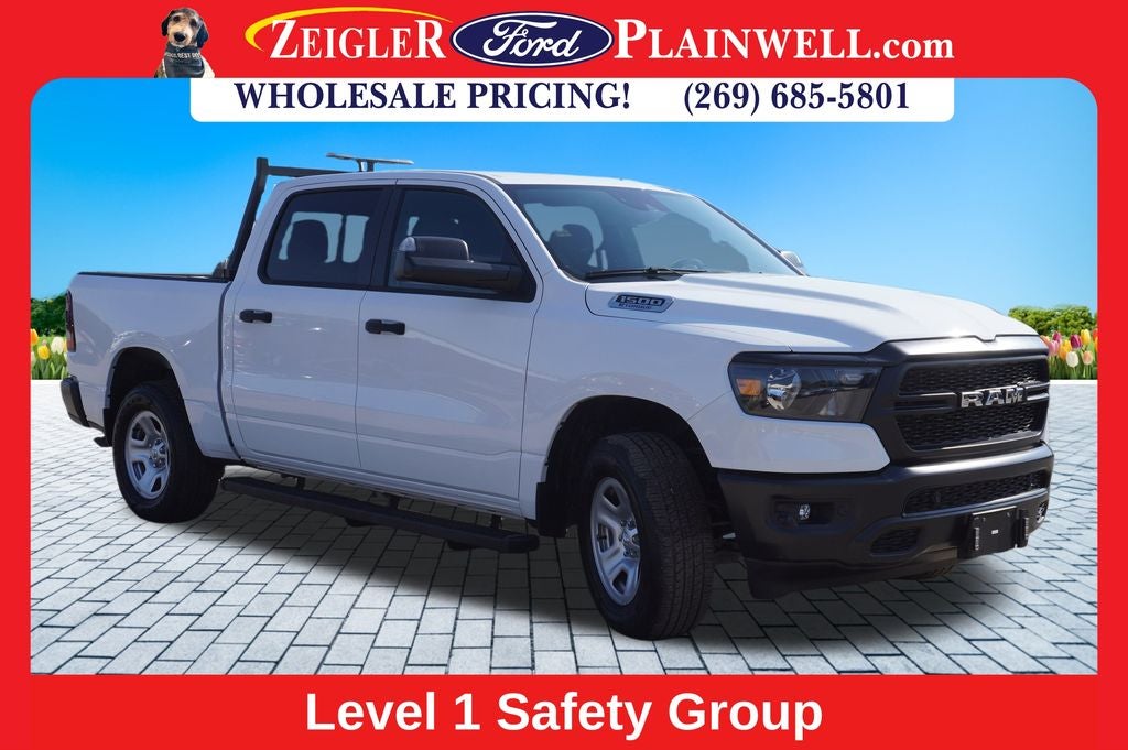 2024 RAM 1500 Tradesman 4x4 CREW CAB V6 3.6L 24 Valve CLASS 4 T TOW GROUP