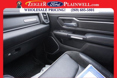 2023 RAM 1500 Laramie CREW CAB 4x4 Navigation Heated Front Leather Heate