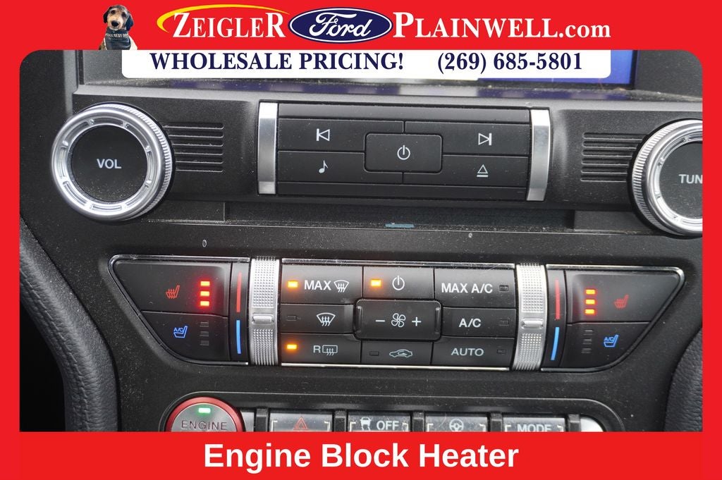 2020 Ford Mustang GT Premium 5.0 LITER V8 HEATED LEATHER NAVIGATION