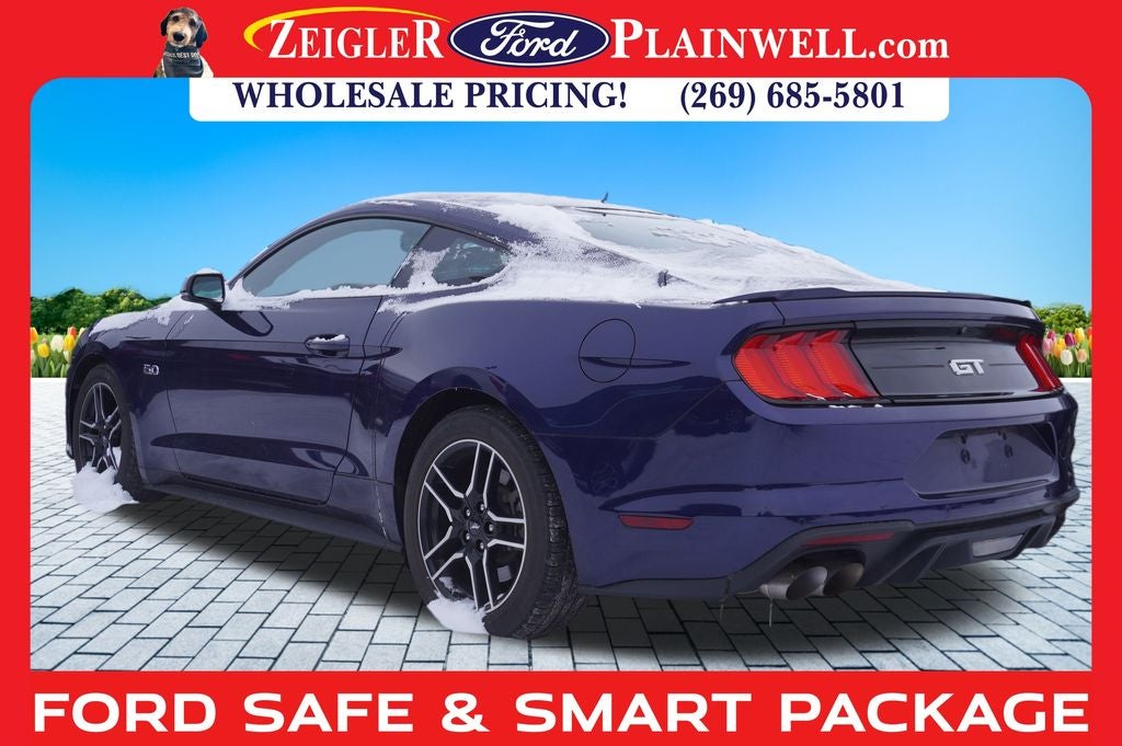 2020 Ford Mustang GT Premium 5.0 LITER V8 HEATED LEATHER NAVIGATION