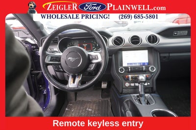 2020 Ford Mustang GT Premium 5.0 LITER V8 HEATED LEATHER NAVIGATION
