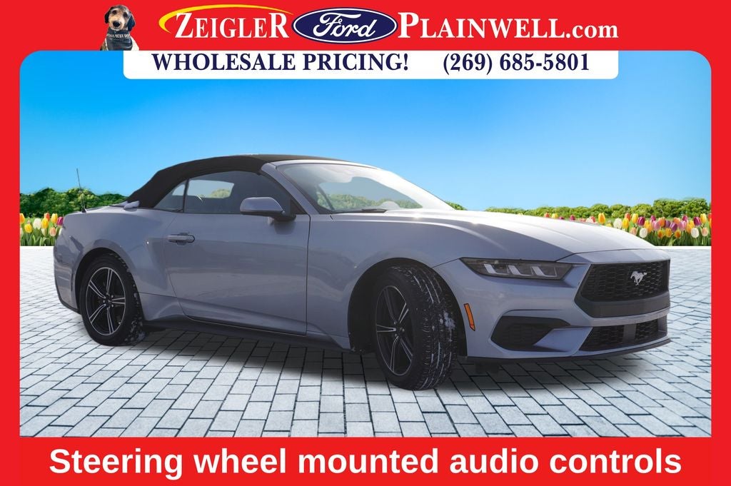 2024 Ford Mustang EcoBoost Premium Convertible Leather Rear Camera