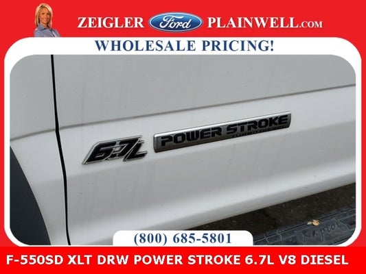 2019 Ford F-550SD XLT REG CAB 4X4 DUALLY 6.7L POWERSTROKE DIESEL DUMP TR in Kalamazoo, MI - HZ Plainwell Ford