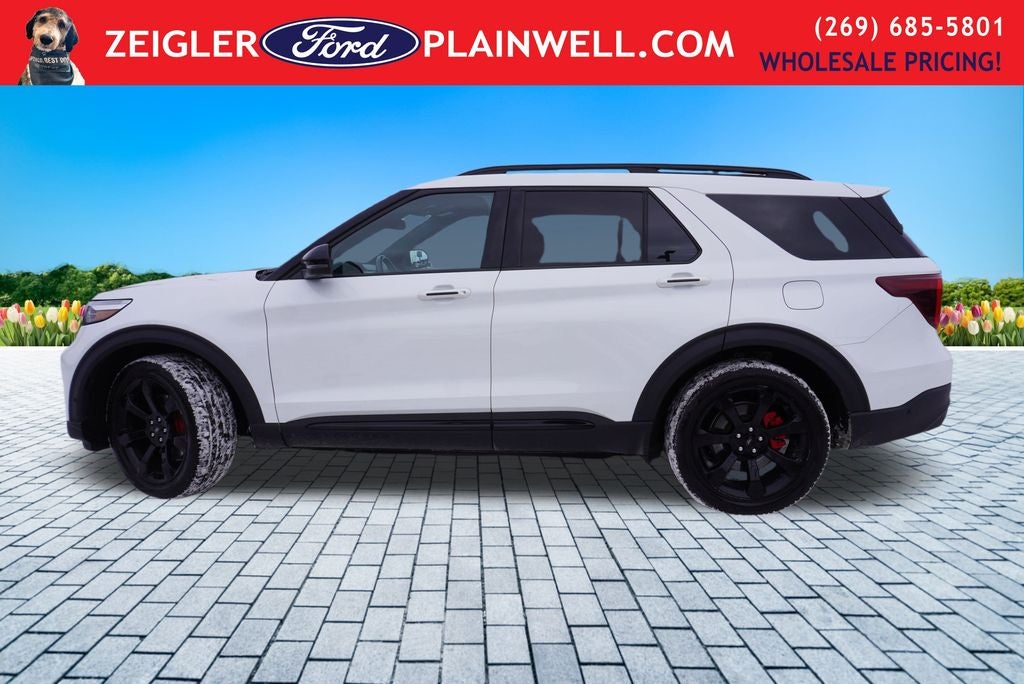 2020 Ford Explorer ST STREET PACK TWIN PANEL ROOF HEATED LEATHER & STEER