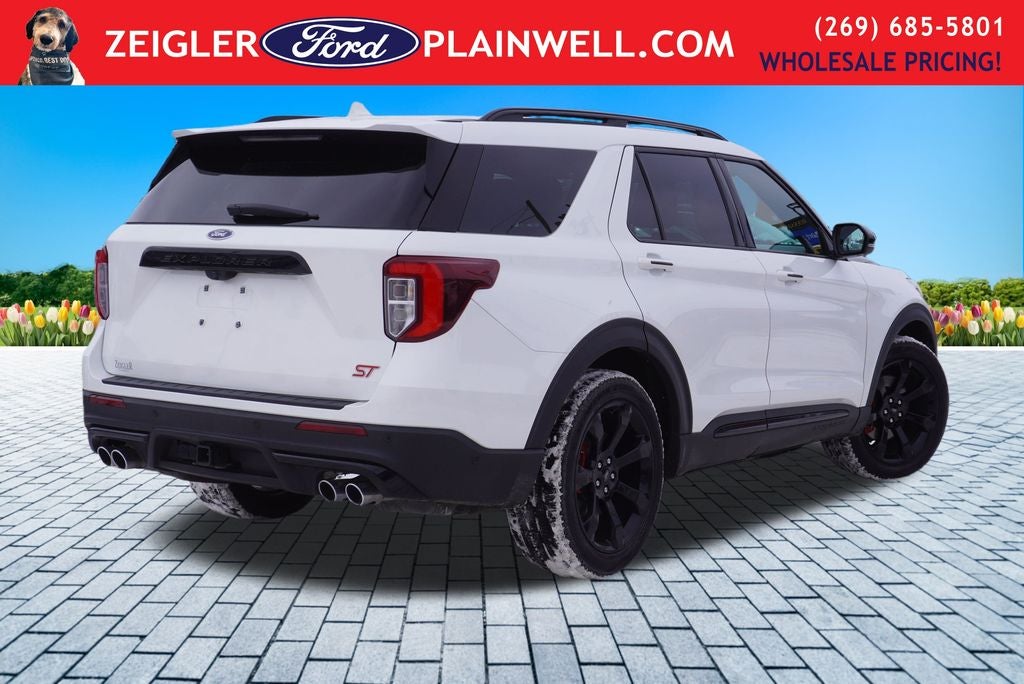2020 Ford Explorer ST STREET PACK TWIN PANEL ROOF HEATED LEATHER & STEER