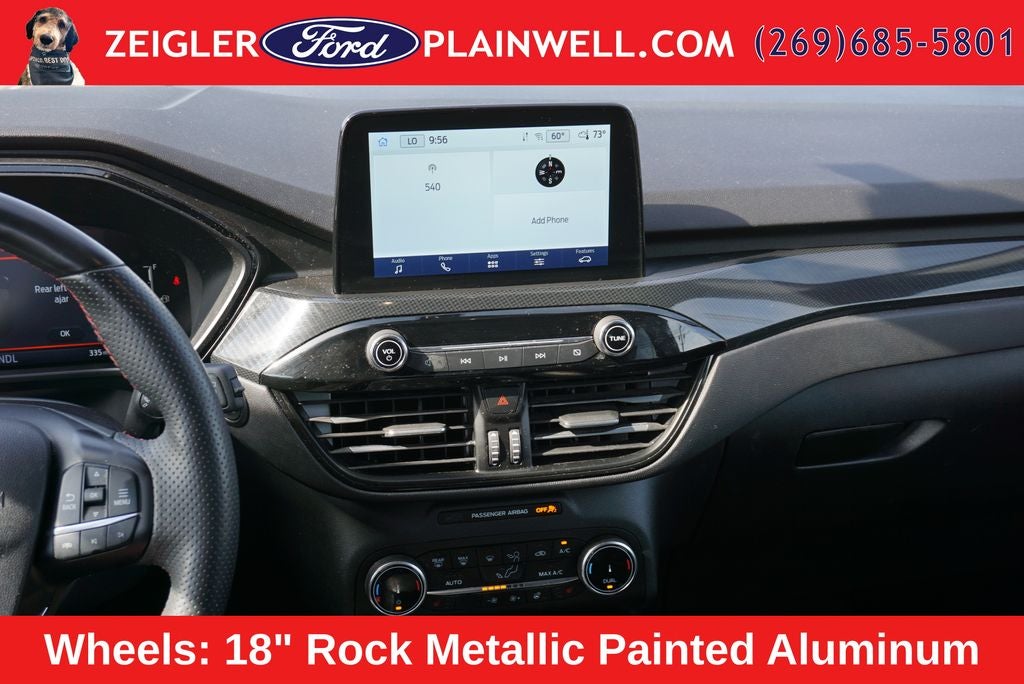 2023 Ford Escape Hybrid ST-Line Select Hybrid AWD Leather Rear Camera