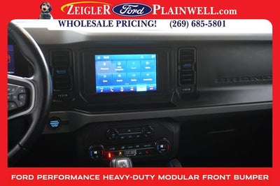 2023 Ford Bronco SASQUATCH HARD TOP MID PKG REMOTE START