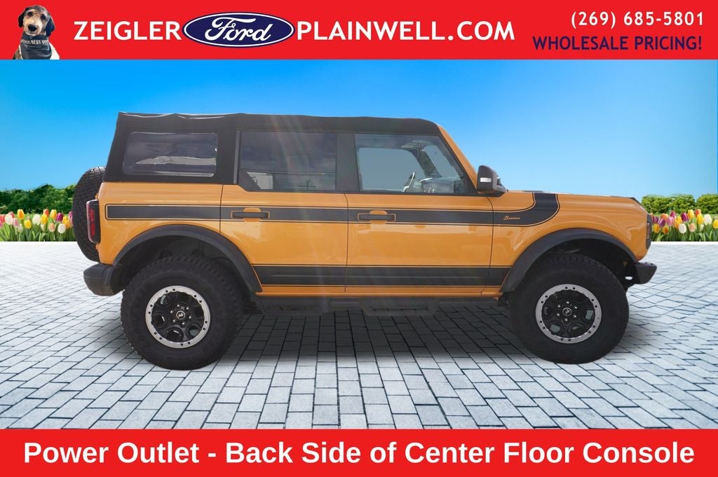 2022 Ford Bronco Badlands ADVANCED SASQUATCH MID HIG & LUX PKG LEATHER NAV