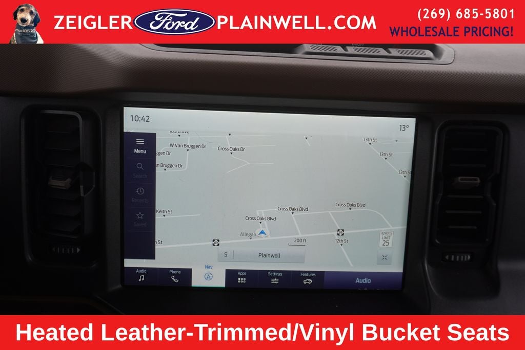 2024 Ford Bronco Outer Banks HIGH LUXURY PKG V6 HARD TOP ADAPTIVE CRUISE