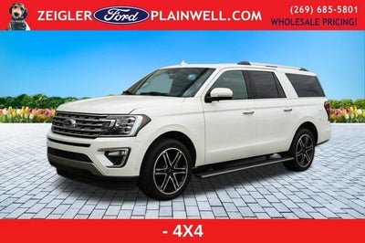 2021 Ford Expedition Max Limited 4X4 NAVIGATION MOONROOF HEATED LEATHER