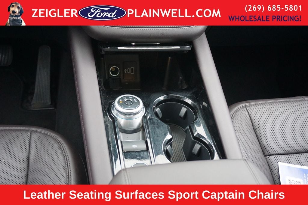 2025 Ford Explorer Platinum Lux Leather Pkg Panoramic Roof Co Pilot 360 21" Wh