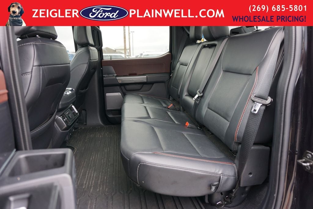 2023 Ford F-150 Lariat Sport Heated Cooled Leather Pano Roof Nav Trailer