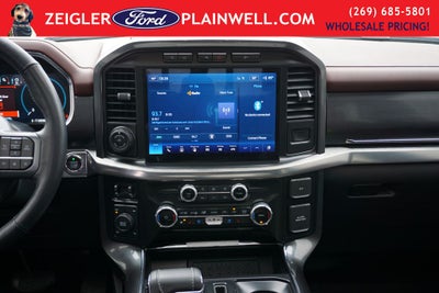2023 Ford F-150 Lariat Sport Heated Cooled Leather Pano Roof Nav Trailer