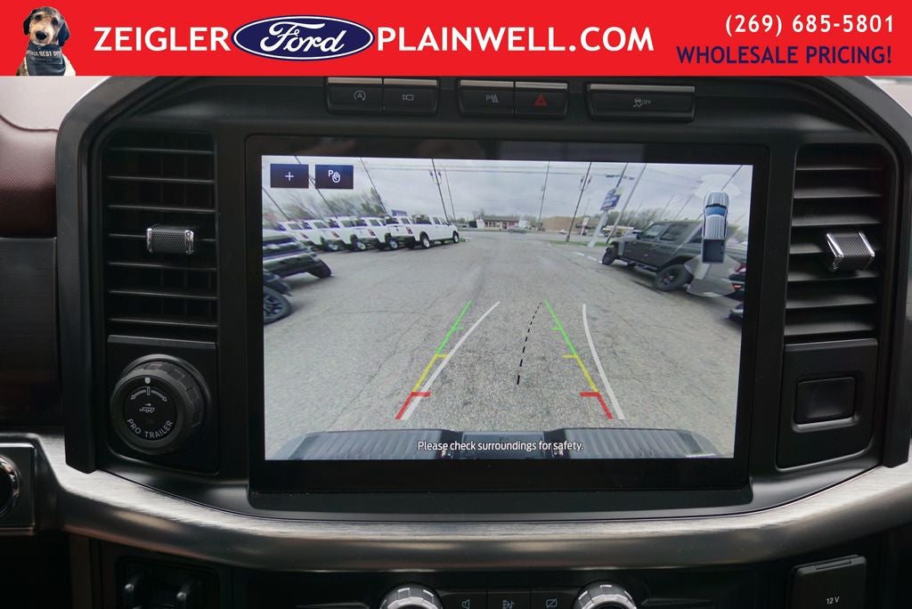 2023 Ford F-150 Lariat Sport Heated Cooled Leather Pano Roof Nav Trailer