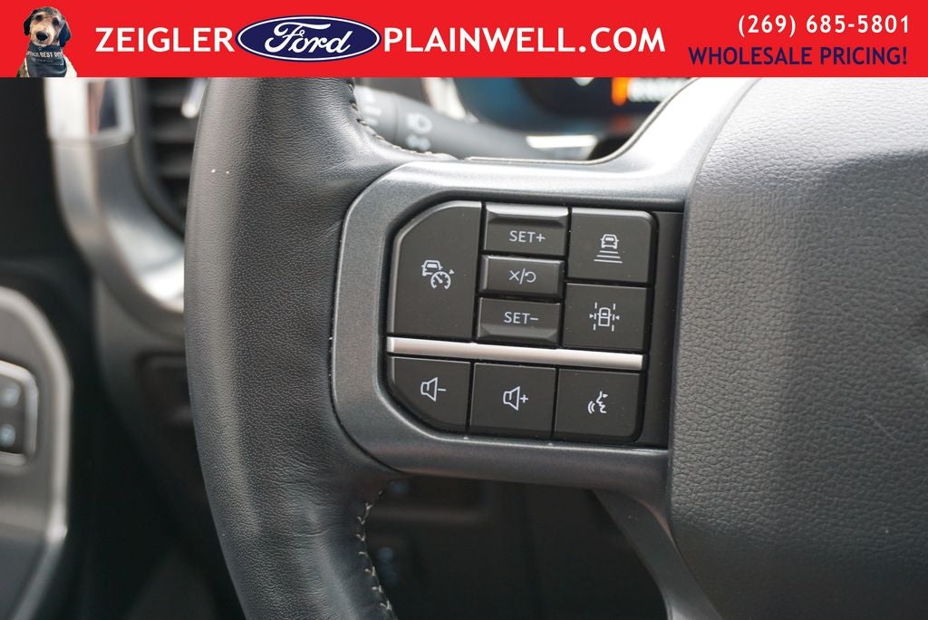 2023 Ford F-150 Lariat Sport Heated Cooled Leather Pano Roof Nav Trailer