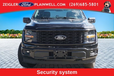 2024 Ford F-150 STX BLACK APPEARANCE PKG 20" BLACK WHEELS TOW PKG