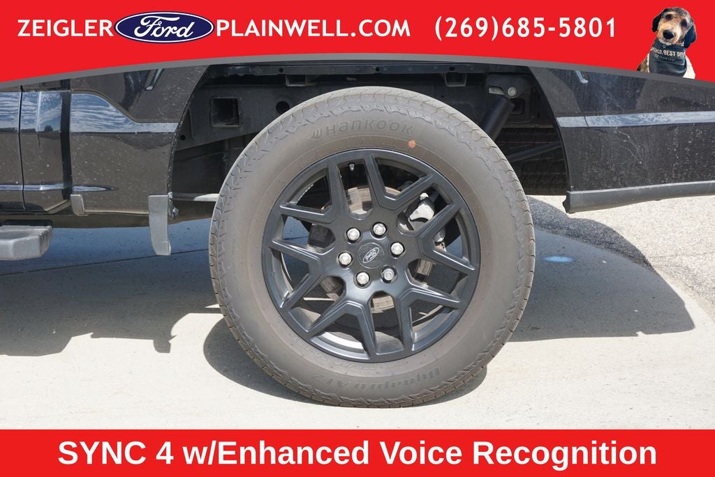 2024 Ford F-150 STX BLACK APPEARANCE PKG 20" BLACK WHEELS TOW PKG