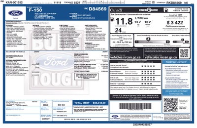 2024 Ford F-150 XLT CREW CAB 4X4 BLACK APPEARANCE PKG TOW PKG R CAMERA