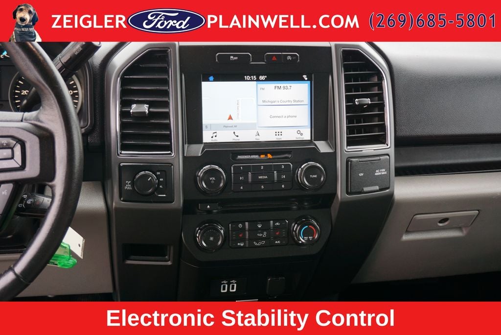 2018 Ford F-150 XLT 302A CREW CAB 4X4 CHROME PKG NAVIGATION