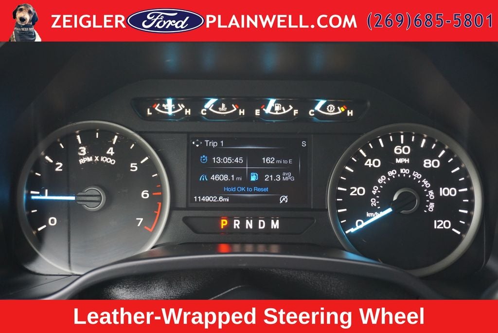 2018 Ford F-150 XLT 302A CREW CAB 4X4 CHROME PKG NAVIGATION