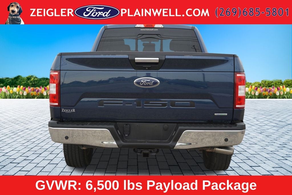 2018 Ford F-150 XLT 302A CREW CAB 4X4 CHROME PKG NAVIGATION