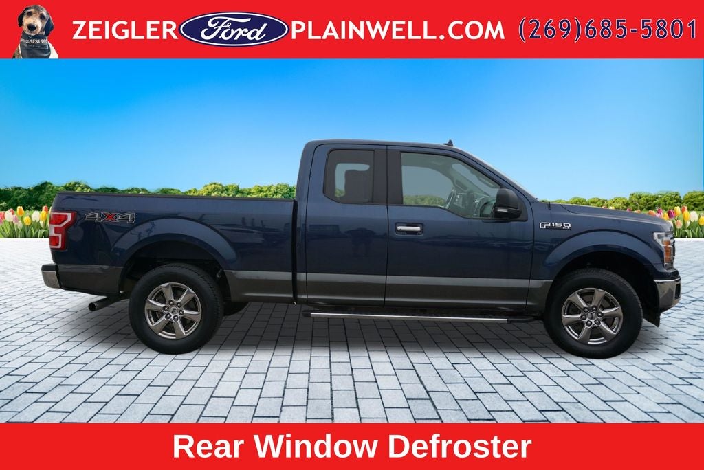 2018 Ford F-150 XLT 302A CREW CAB 4X4 CHROME PKG NAVIGATION