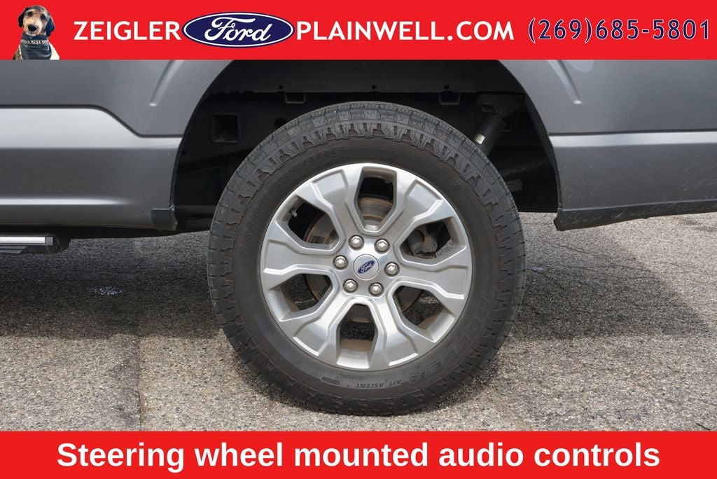 2022 Ford F-150 Platinum Twin Panel Roof Int Work Surface Tow Co-Pilot360 A