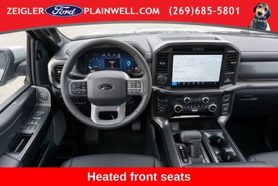 2026 Ford F-150 Lariat BLACK APPEARANCE PKG TWIN PANEL ROOF 20" BLACK WH