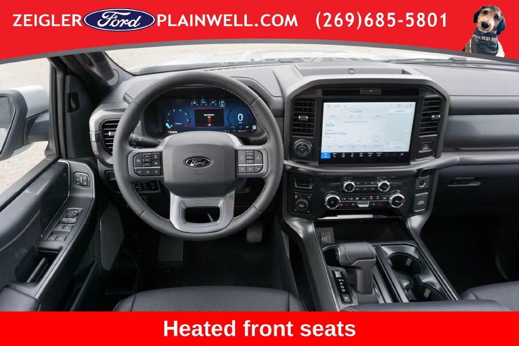 2026 Ford F-150 Lariat BLACK APPEARANCE PKG TWIN PANEL ROOF 20" BLACK WH