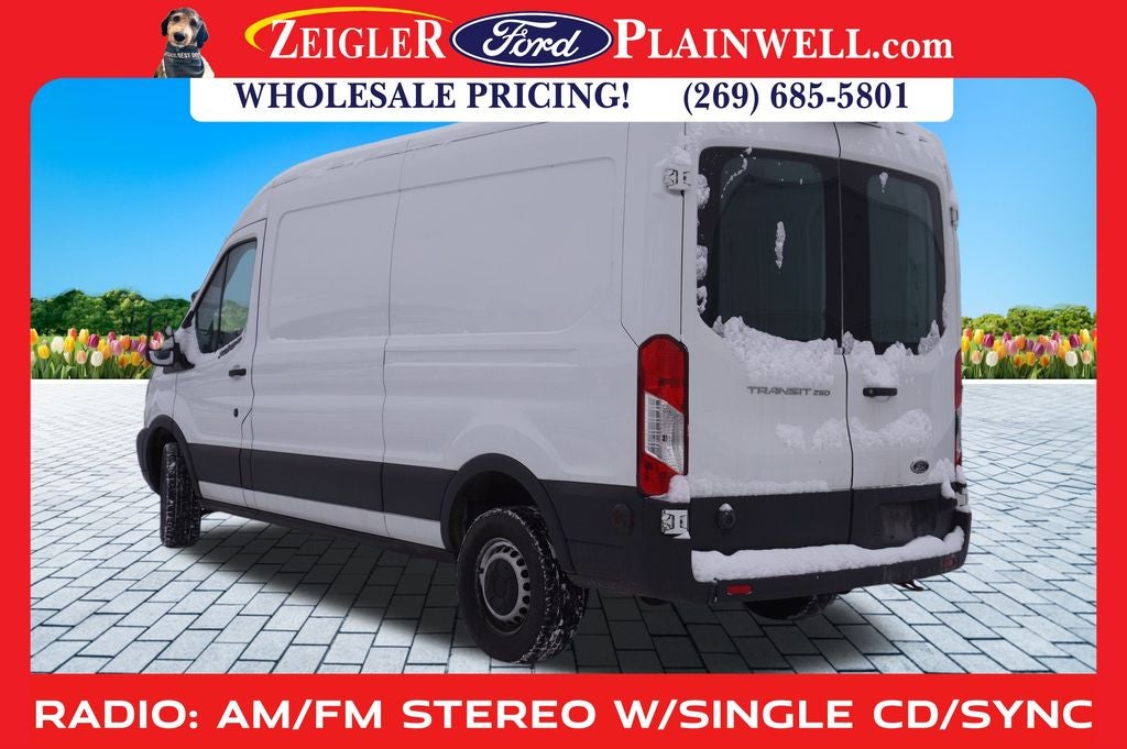 2019 Ford Transit-250 Base Extended Cargo Medium Roof V6 Rear Camera