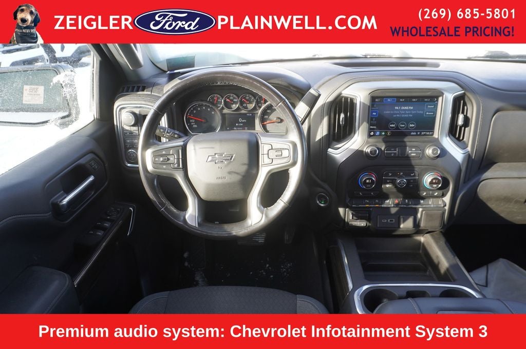 2019 Chevrolet Silverado 1500 RST Crew Cab 4x4 5.3 Liter V8 Color Key Bumpers