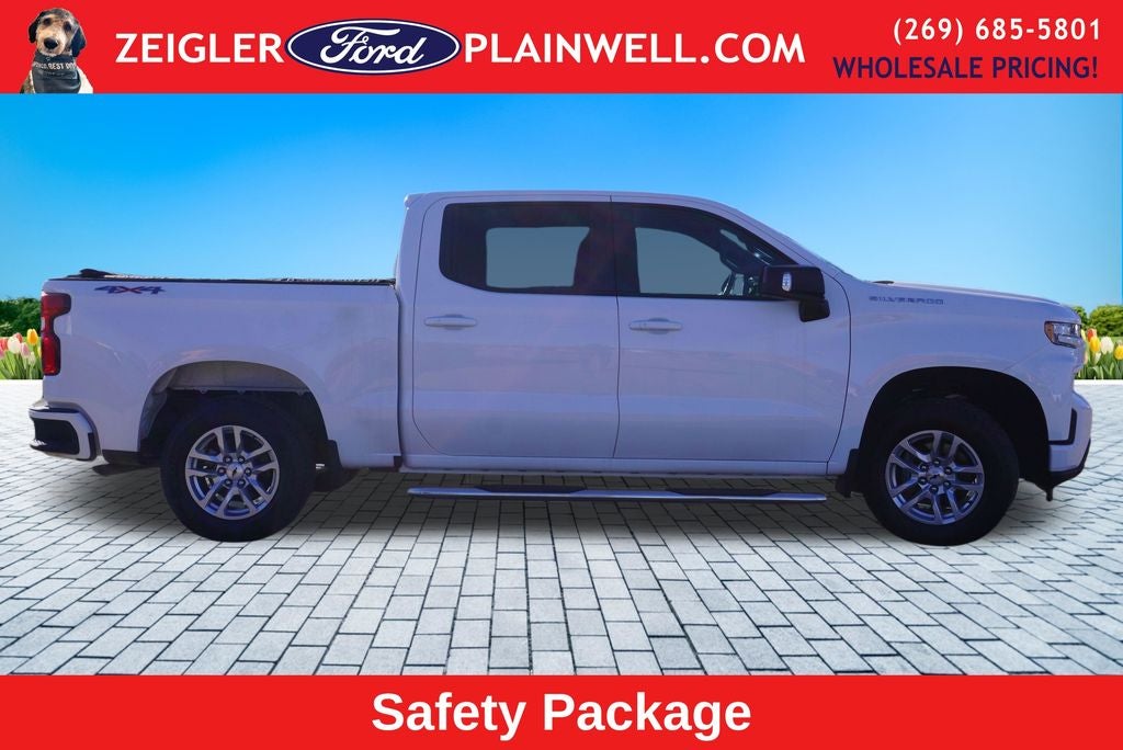 2019 Chevrolet Silverado 1500 RST Crew Cab 4x4 5.3 Liter V8 Color Key Bumpers