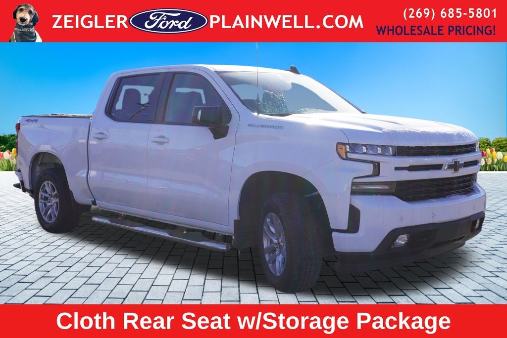 2019 Chevrolet Silverado 1500 RST Crew Cab 4x4 5.3 Liter V8 Color Key Bumpers