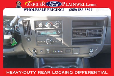 2023 GMC Savana 3500 LT 15 Passenger Extended WB Chrome Pkg Rear Camera