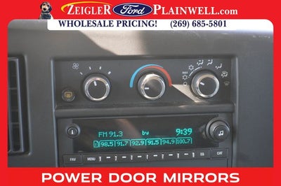 2023 GMC Savana 3500 LT 15 Passenger Extended WB Chrome Pkg Rear Camera