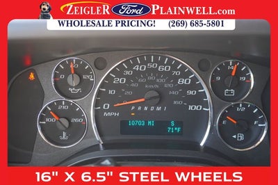 2023 GMC Savana 3500 LT 15 Passenger Extended WB Chrome Pkg Rear Camera