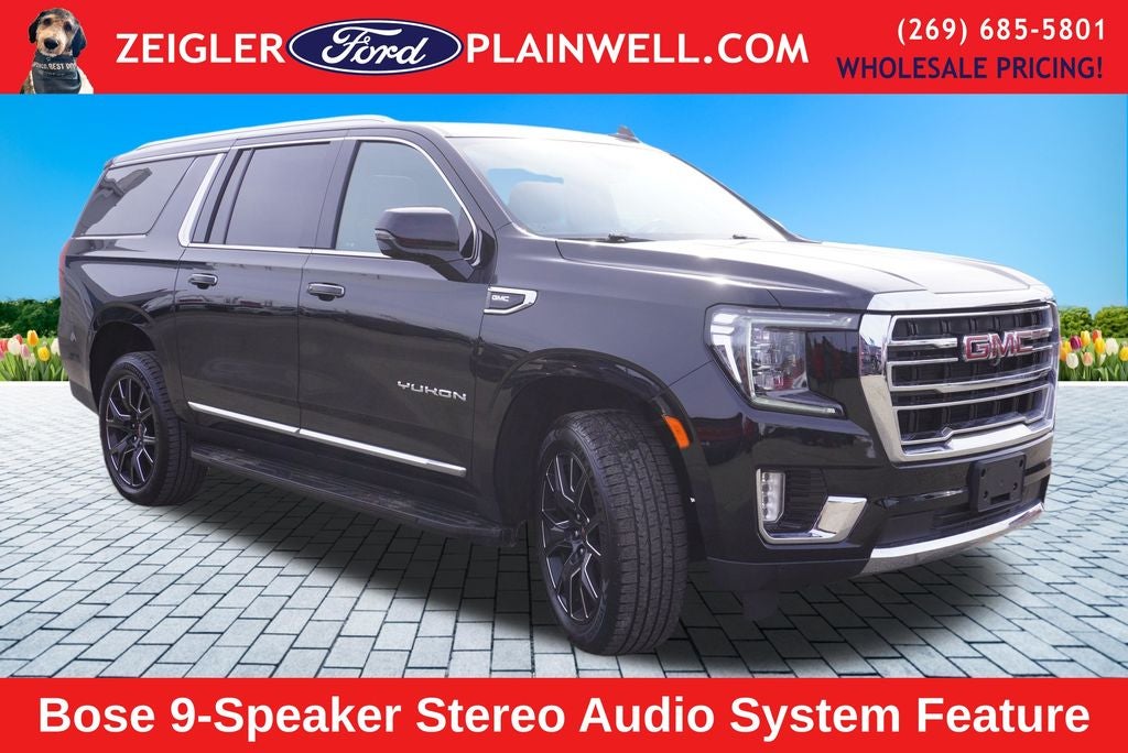 2023 GMC Yukon XL SLT SLT Premium Package with Panoramic Power Sunroof